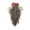 Glitzhome® 28"H Christmas Bell, Pinecone & Berry Bow Teardrop